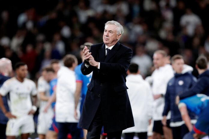 Carlo Ancelotti, allenatore del Real Madrid pronosticipremium.com