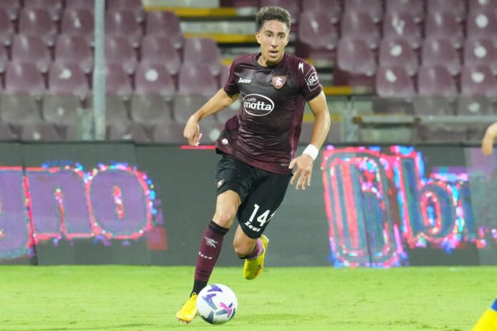 Diego Valencia giocatore della Salernitana